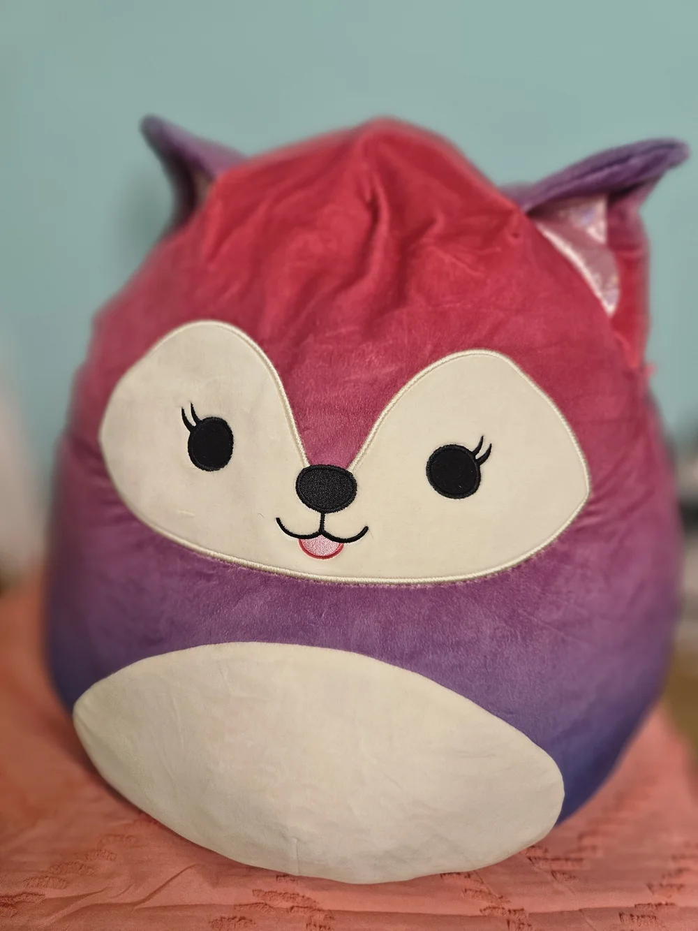 16-inch Squishmallows Syana the Ombre Fox plush toy